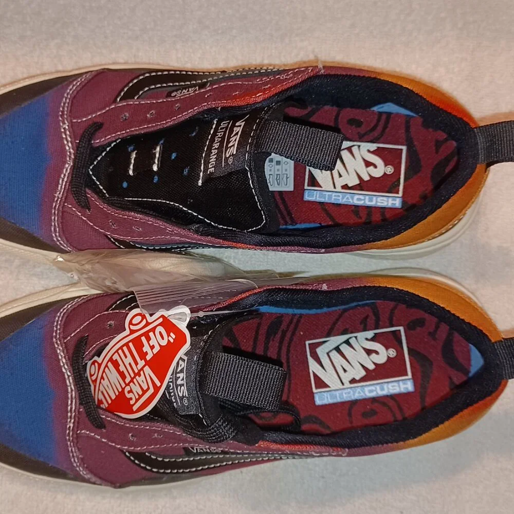 VANS Mens 6.5/Womens 8 UltraRange Exo Se Have a Trip Multi/White VN0A4UWM9H0